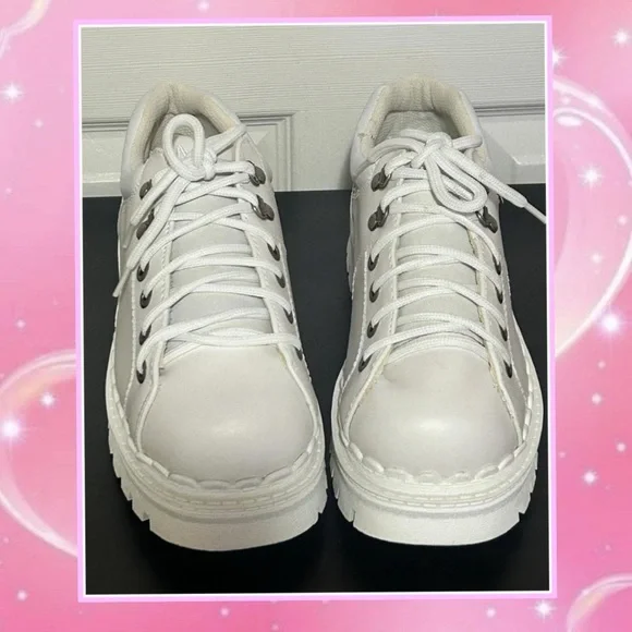 Vintage 90s Y2k Chunky Platform Shoes - Picture 3 of 4